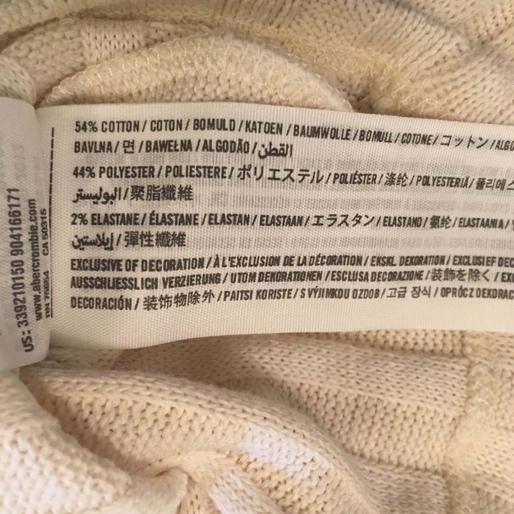Hollister Cold Shoulder Ribbed Top - Picture 5 of 5
